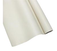 Papier d'emballage brouillard mat couleur unie papier fleuriste Bouquet fleur Art rouleau épais 15 mètres Pour Emballage Cadeau(Beige white)
