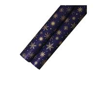 Papier d'emballage cadeau multicolore 10 pcs Christmas Wrapping Craft Paper Vintage Printed Gold Reindeer Brown Kraft 50x70cm(C)