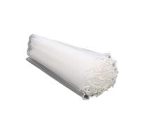Papier d'emballage de fleurs en tulle | Filet de tulle multicolore for l'emballage de bouquet de mariage(04-Pearl White)