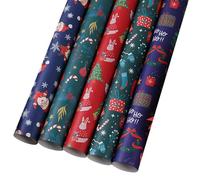 Papier d'emballage de Noël,Papier de Noël - d’emballage roulé d’élan | Rouleaux de papier d'emballage de, papier pour fêtes de fin d'année, mariages d'hiver