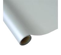 Papier d'emballage décoratif pour cadeaux floraux, Rouleau de papier cadeau multicolore for bouquet de fleurs, 60 cm x 11 yards(Silver)