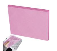 Papier d'extracteur de salon - Tampons de remplacement du collecteur de poussière, 100 draps jetables de pack | Accessoire de contrôle de la poussière pour les ventilateurs de clous, parfait pour la p