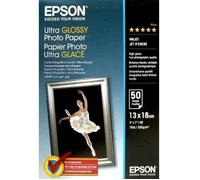 Epson Ultra Glossy Photo Paper - 13x18cm - 50 Feuilles