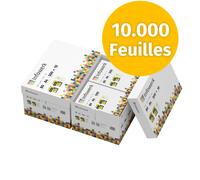 Papier d'impression papier à copier 10000 feuilles A4 80g PEFC Infowerk