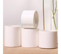 Papier D'impression Thermique Imperméable Pour Magasin, Étiquette Autocollante Sans Résidu, Câble Cosmétique, Étiquettes De Bijoux