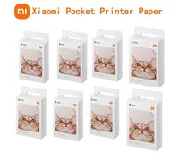 Papier d'imprimante de poche Xiaomi ZINK Original, impression Photo auto-adhésive, 10//50/100 feuilles, Mini papiers d'imprimante Xiaomi 3 pouces, vente en gros 400 pieces