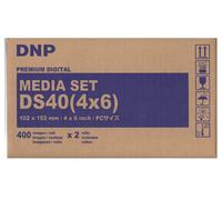 Papier DNP DS40 4x6 + ruban pour 800 impressions 10x15