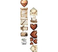 Papier do scrapbookingu 5x30 pasek - Alchemy of Art - Memoris of Spring