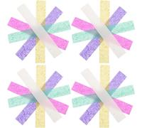 Papier D'offrande Sacrificielle Coloré pour Rites Ancestraux, Papier | Surface Lisse, Facile à Brûler, pour Encensoirs et Stèles Funéraires, Usage Rituel Lors des Fêtes
