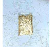 papier d'or, Paillettes imitation feuille multicolores 3 g for nail art, dorure et loisirs créatifs(D)