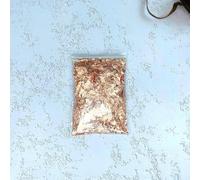 papier d'or, Paillettes imitation feuille multicolores 3 g for nail art, dorure et loisirs créatifs(F)