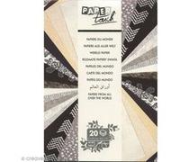Papier du monde A4 20 feuilles noir Noir G