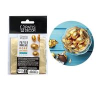 Papier emballage bonbon doré (x50 feuilles)