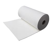 Papier en fibre céramique et silicate d'aluminium haute température - Coussin isolant ignifuge, isolation phonique, 1 pièce(1mx0.61mx6mm)