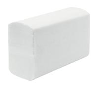 Papier essuie-mains gaufré plié en W - 27 cartouches