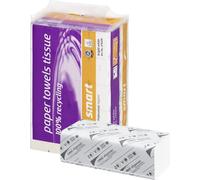 papier essuie-mains wepa Smart 240 x 230 mm pliage en V très blanc