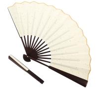 Papier Éventail Pliable Vierge pour Peinture et Calligraphie | Format Pliant à Main, Support DIY pour Écriture et Décoration, Lot Individuel, Usage Créatif