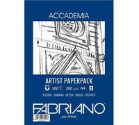 Papier Fabriano Accademia Artist Paper Pack 100 F. A4 200g