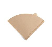 Papier Filtre À Café, Compatible Générique, Taille 2 V02 | Filtres Coniques En Forme De V, En Pâte De Bois Naturelle, Non Blanchis, Adaptés À 1 À 4 Tasses(100Pcs)