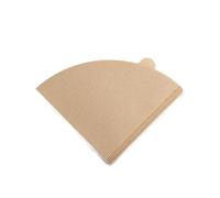 Papier Filtre À Café, Compatible Générique, Taille 2 V02 | Filtres Coniques En Forme De V, En Pâte De Bois Naturelle, Non Blanchis, Adaptés À 1 À 4 Tasses(50Pcs)