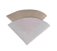 Papier Filtre À Café Série Goutte VCF, Compatible Avec HARIO V60(Bleaching 02 100pcs)