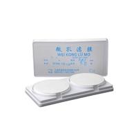 Papier filtre en fibre de verre GF ultrafin - 25 mm/47 mm/50 mm/60 mm/90 mm/100 mm - Taille de pores de 0,22/0,45 micron for la surveillance des gaz(60mmx0.0008mmx50pcs)