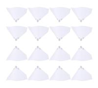 Papier Filtre pour 120 Pièces Portable Peinture à L'huile | Blanc, Léger, Multi-usage, Sépare les Précipités Grossiers et Gélatineux, Format 18x18x18 CM