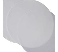 Papier Filtre Qualitatif, Qualitative Ashless Round Filter Paper Pack of 100 for Lab Filtration Multiple Sizes(12cm Medium)