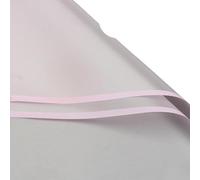 Papier Fleuriste 30 pièces de papier d'emballage fleurs brouillard | Matériel de bouquet de fleuriste d'emballage de meulage de rose à moitié transparente de cadeau(Water pink)
