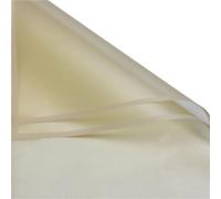 Papier Fleuriste 30 pièces de papier d'emballage fleurs brouillard | Matériel de bouquet de fleuriste d'emballage de meulage de rose à moitié transparente de cadeau(Cowhide color)