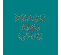 Papier Flower Power Peace Et Love