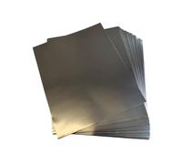 Papier graphite - Feuille de graphite conductrice, teneur en carbone de 99,5%, 10 films de feuille de graphite flexible(0.3x200x250mm)