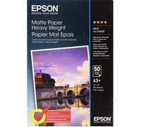 Papier Heavyweight - EPSON - A3+ - Mat - Epais 167g/m2 - 50 feuilles