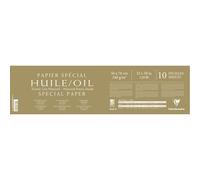 Papier Huile lin naturel paquet 10F 56x76cm 240g