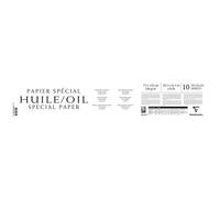 Clairefontaine 975831C Papier Huile Paquet 10F 75x110cm 240g Blanc