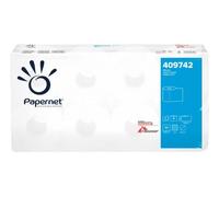 Papier hygiénique Papernet Special 409742, 2 plis, cellulose, 11 cm, 19,8 m, 180 pièces, blanc, 8 pièc