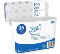 KCP 8517 Scott Performance Toilet Tissue Lot de roues, Standard, blanc 6 rouleaux