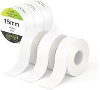 Papier Impression Etiquettes,Papier Thermique Imperméable et Hydrofuge,Papier Impression Etiquettes en Continu pour la Vie et l'Artisanat,3 Rouleaux/Boîte,18m,pour PR2003