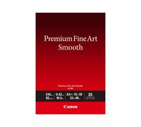 Papier Jet d'Encre Canon FA-SM2 A3+ 33x48cm Blanc Lisse 310 g/m² Coton, Pack de 25 Feuilles - Compatible PIXMA PRO & imagePROGRAF