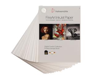 Papier jet d'encre HAHNEMÜHLE Printed Sample Book - Collection FineArt - Format A6