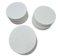 Papier joint en fibre céramique, Paquet de plusieurs tailles évaluées par four poêle ket d'isolation papier fibre céramique 2300°F(1/8inx4-1/4in 30pcs)