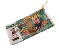 Papier Joss chinois - Argent de l' pour bénédiction - Bénédiction énergétique, fournitures sacrificielles pour le jour du balayage des tombes, festival Qingming Halloween culte
