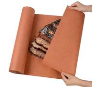 Papier Kraft Rose Barbecue 40 cm x 10 m, Papier Boucher 100% Cellulose Non Revêtu Résistant à la Chaleur