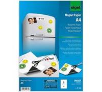 Papier magnétique pour jet d'encre, revêtement spécial