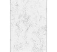 Sigel Design Paper DP371 - Gris marbré - A4 (210 x 297 mm) - 90 g/m² - 100 feuille(s) Papier marbré G