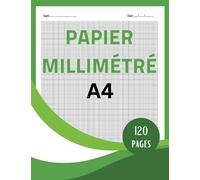 Papier Millimétré A4: Cahier de Dessin Précis | 120 Pages au Format A4 pour Géométrie et Dessins Techniques