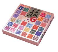 Papier origami - Coffret cadeau de papier Washi (Washi Chiyogami) - 30 motifs assortis - 5 feuilles de chaque motif - 150 feuilles au total - 15 cm x 15 cm