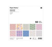 Papier Origami - Collection Transformation - 15 x 15 cm - 50 feuilles