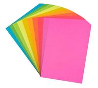 Papier origami coloré A4 (21 x 29,7 cm) 180 feuilles 90 g/m² 9 couleurs Papier de qualité pour photocopies et impressions, idéal pour le découpage, les loisirs créatifs, les étudiants, les jeux bureau