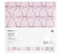 Papier origami - la vie en rose